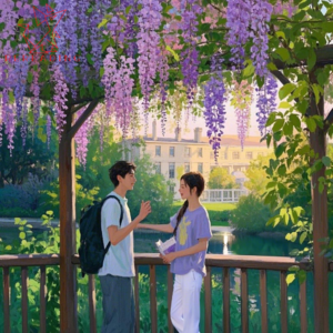 008再读-紫藤萝瀑布