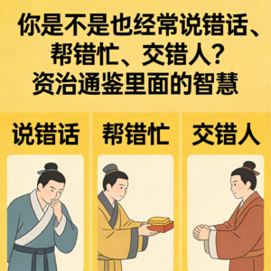 34-你是不是也经常说错话、帮错忙、交错人?