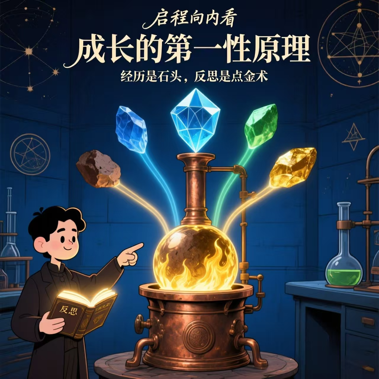 《启程向内看》-成长的第一性原理（是反思，不是经历） episode artwork