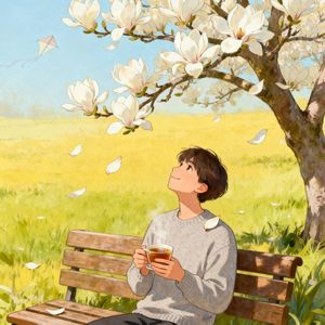 《晚安故事馆》第46期：那些春天里，让我们愿意停下来的瞬间