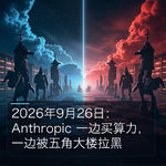 2026年9月：Anthropic百亿长约，政府黑名单，AI钱变味？