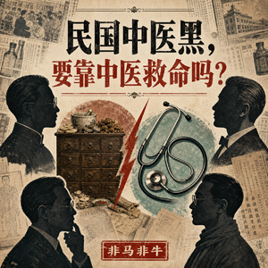民国的“中医黑”，要靠中医救命吗？