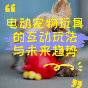电动宠物玩具的互动玩法与未来趋势