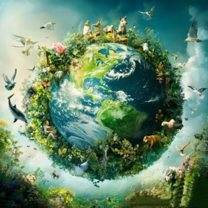 地球需要在什么环境下，人和动物才能播种