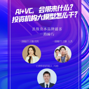 EP49 AI+VC会带来什么?投资机构大模型怎么干?