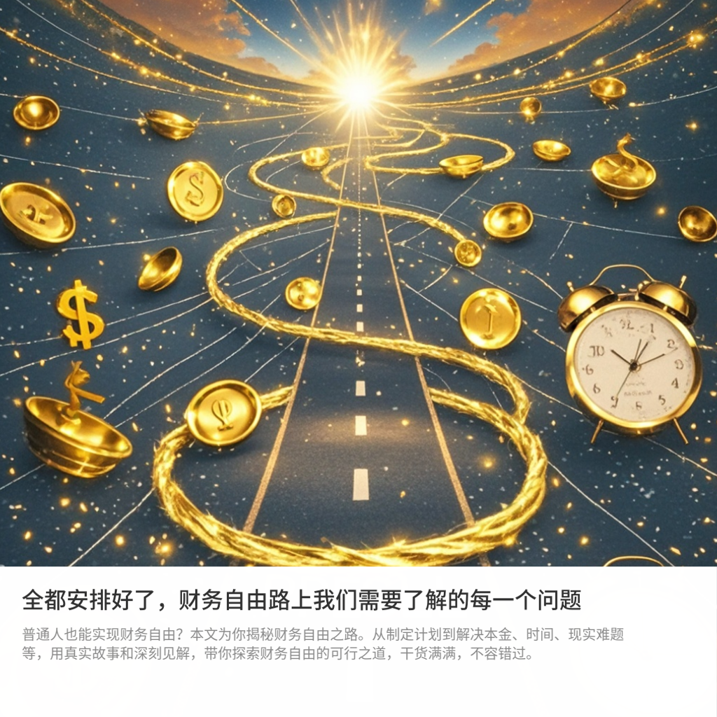 010 普通人也能实现财务自由？十年积累财富的秘密，你知道吗？ episode artwork