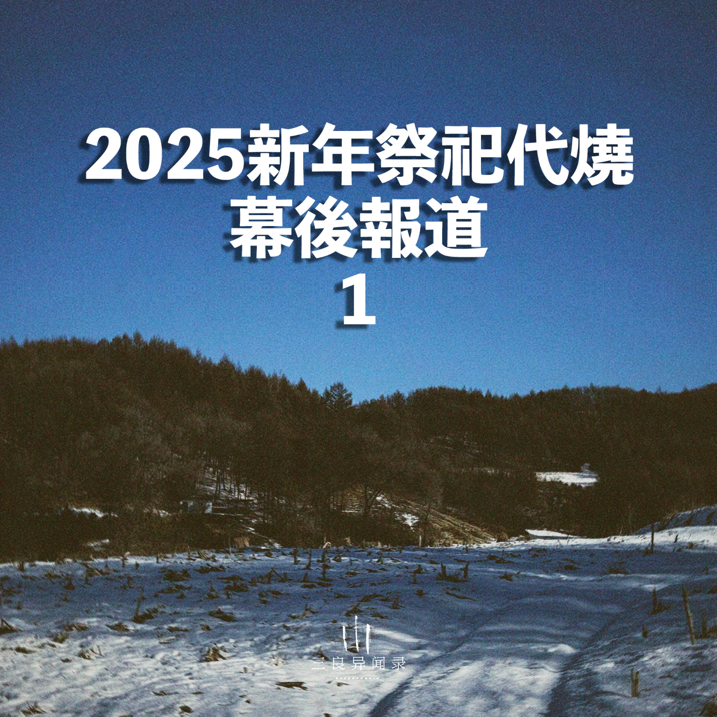 【三良日常】2025新年祭祀代烧幕后报道1 episode artwork