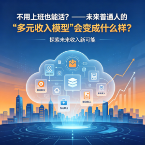 第四期：不用上班也能活？——未来普通人的“多元收入模型”会变成什么样？