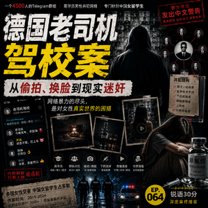 #064“德国老司机驾校案” 从偷拍、换脸到现实迷奸，网络暴力的尽头是对女性真实世界的围猎
