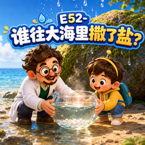 E52-谁往大海里撒了盐？｜地球