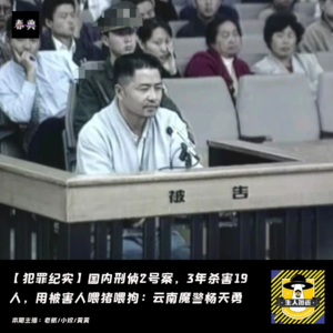 国内刑侦2号案,3年杀害19人,用被害人喂猪喂狗:云南魔警杨天勇丨犯罪纪实