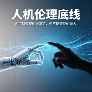 第九期：人机伦理底线——AI可以替我们做决定，但不能替我们做人！