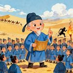 E187 成语故事小屋：班超出使