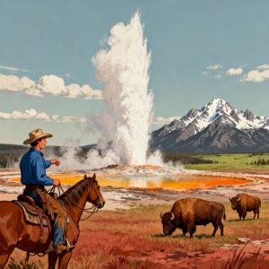 怀俄明州：荒野、能源与牛仔传奇