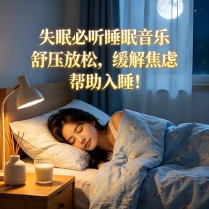失眠必听睡眠音乐， 舒压放松，缓解焦虑，帮助入睡！