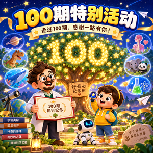 【100期特别活动】纪念证书、专属壁纸和好奇心传播员等你来领取！