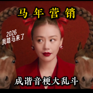 马年春节品牌营销（CHY），谐音梗成最大看点，李诞看了都要气晕过去？唉！