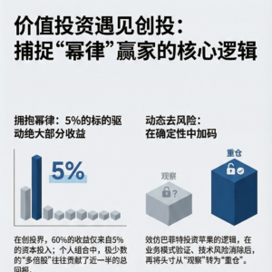 价值投资如何嫁接风险投资的核心逻辑？