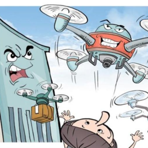 郑韩读报：女子洗完澡发现窗外无人机悬停，小区内不能想飞就飞