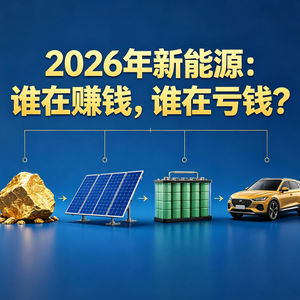 第23期:2026年的新能源行业,现在到底是谁在闷头赚钱,谁又在越做越亏?