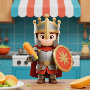 健康饮食童谣｜Nutrition Knights, Strong and Bright