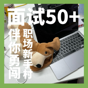 vol.2 面试50+，伴你勇闯职场新手村
