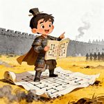 E123 成语故事小屋：纸上谈兵