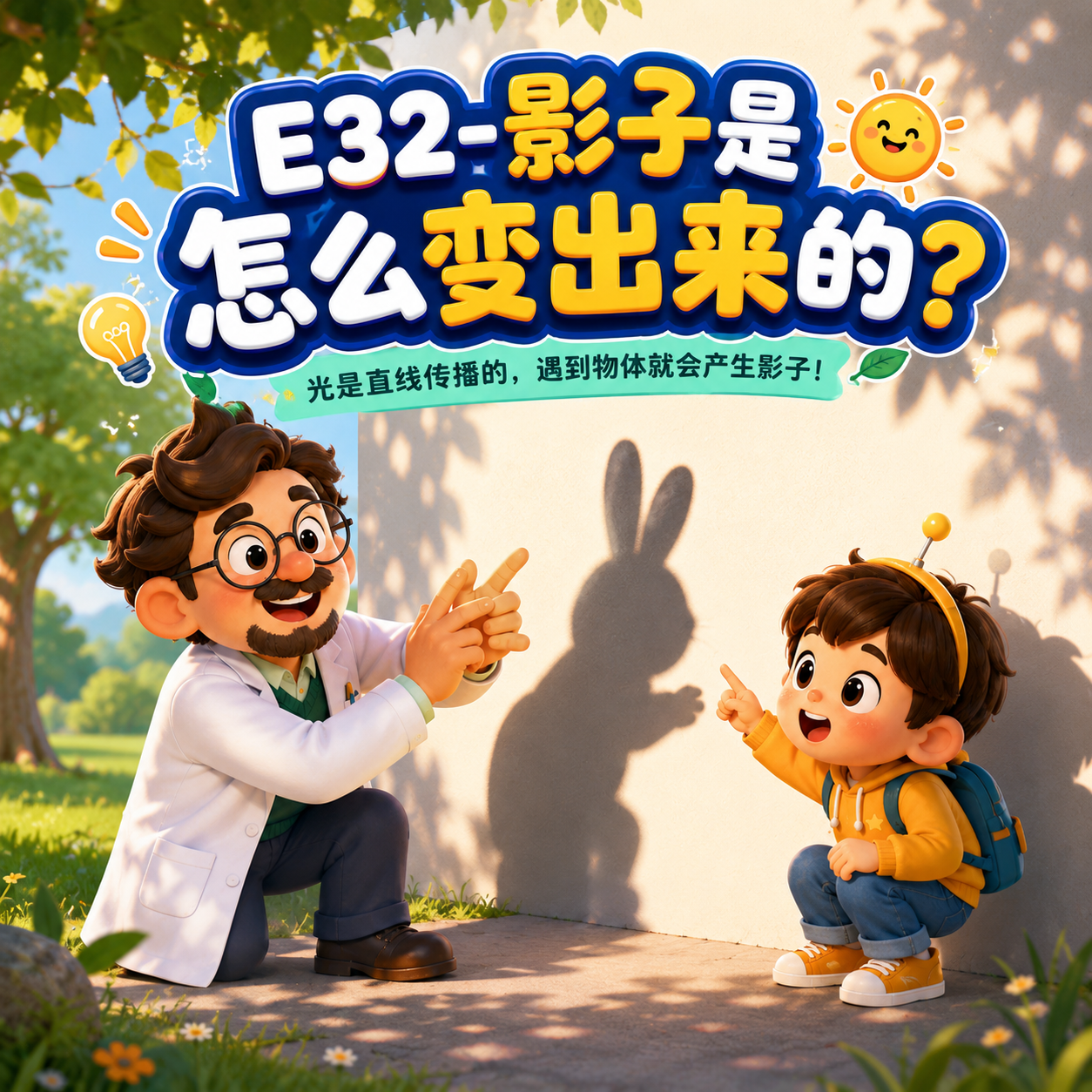 E32-影子是怎么变出来的？｜物理 episode artwork