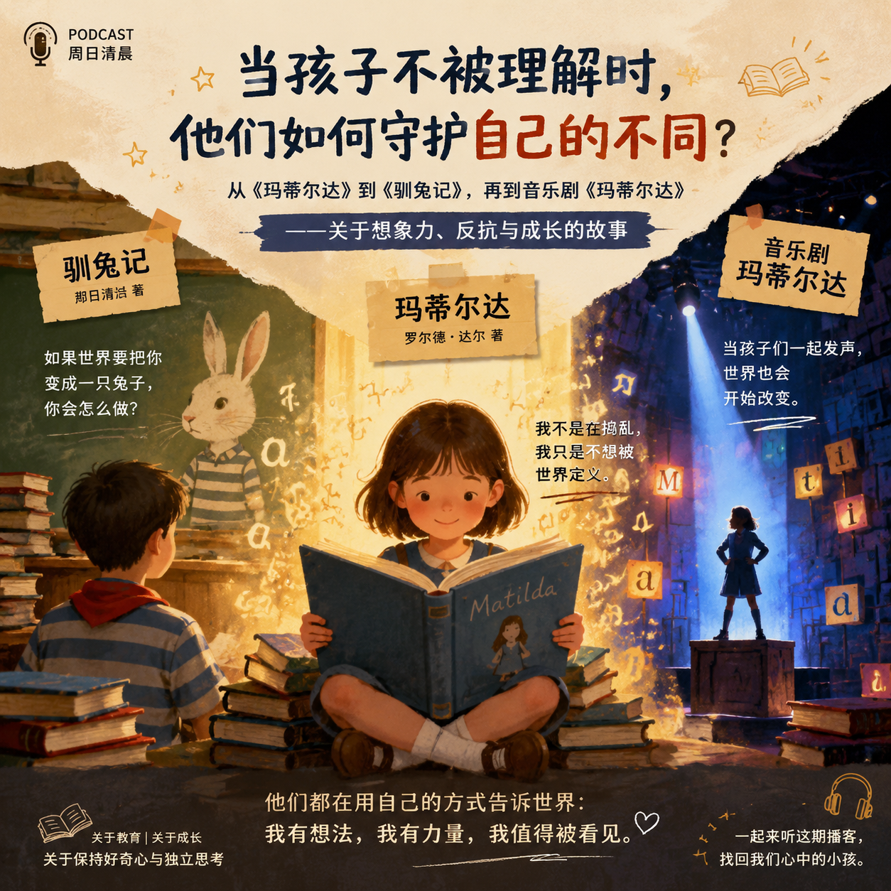 EP 154 |玛蒂尔达与皮皮鲁:原来我们的童年都欠一句“我看见你了”! episode artwork