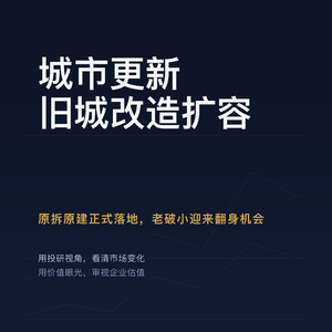 城市更新 | 旧城改造扩容 十五五城市更新报告到底说了什么？