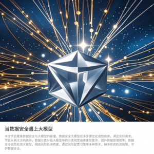 数据安全也抡起了AI大模型的魔法棒