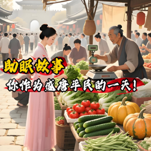 助眠故事：你作为盛唐平民的一天！