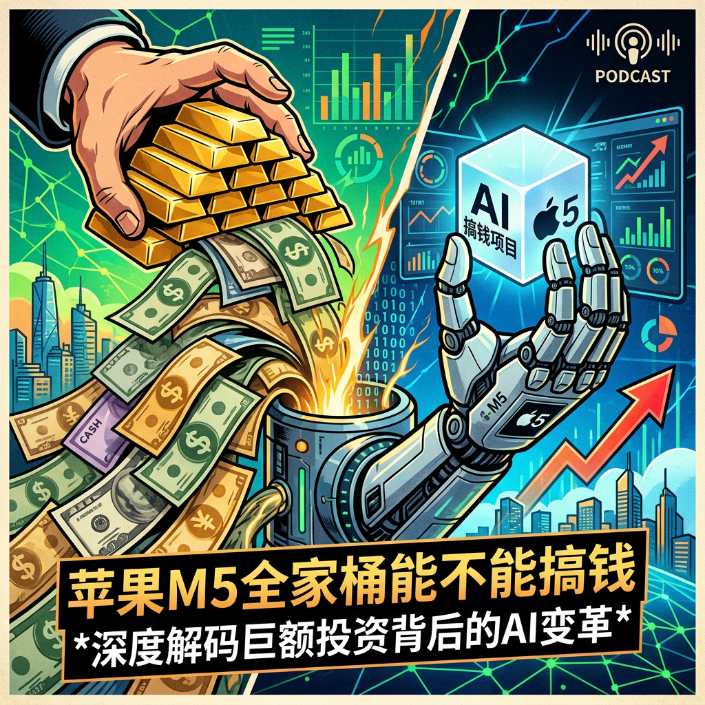 【科技路边摊】苹果M5全家桶能不能搞钱 episode artwork