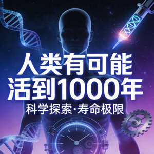 人类有可能活到1000年？