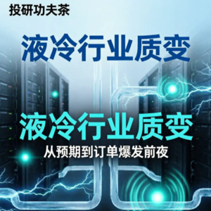 第20期-液冷行业质变:从预期到订单爆发前夜,2026 年谁能兑现千亿赛道利润?