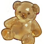 脊椎奶冻撒上些许盐粒