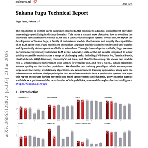 【第682期】Sakana Fugu 技术报告：通过集体智能实现模型编排