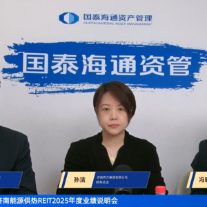 国泰海通济南能源供热REIT2025年度业绩说明会丨REITs新视线
