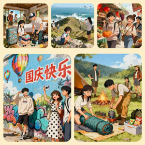 国庆出游搭子寻找指南:I人社恐友好 vs E人社交狂魔