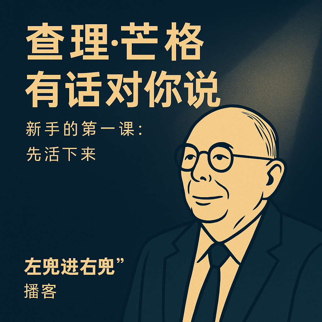 查理·芒格有话对你说｜新手的第一课：先活下来 episode artwork