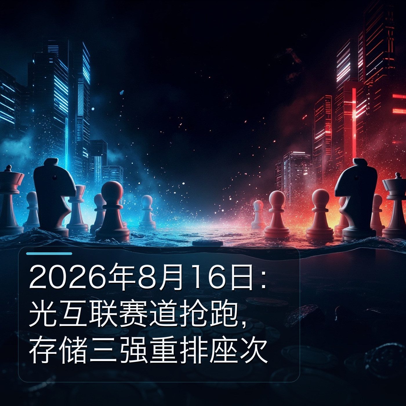2026年8月：光互连抢跑，存储三强重排座次 episode artwork