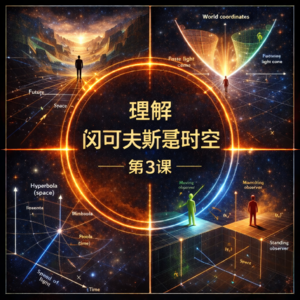 《基于对称性的物理学》第3课-理解闵可夫斯基时空
