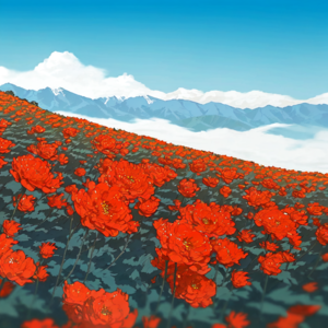 灵异故事·看那漫山遍野的天山红花