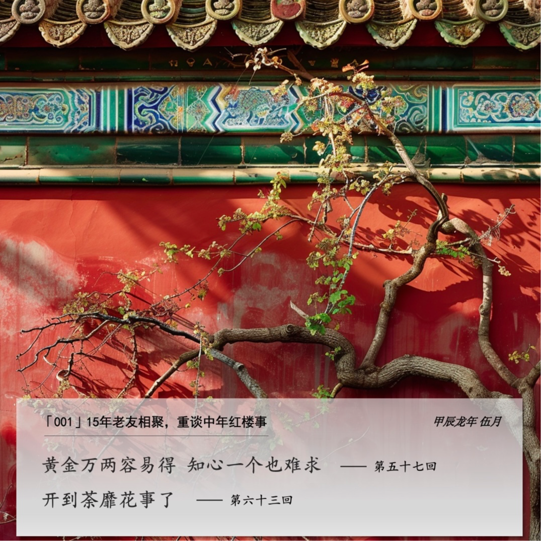 cover of episode 001」15年老友相聚 重谈中年红楼事