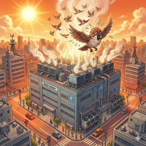 E138-算力越强，天越热？看这些“钢铁怪兽”是如何制造微型热浪的！