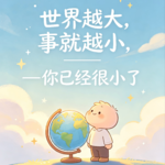 世界越大，事就越小——你已经很小了