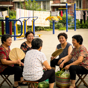 汪曾祺《大妈们》