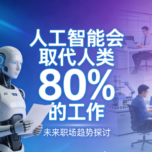 80%的人类工作会被AI人工智能代替？