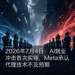 2026年7月：AI就业冲击首次实锤