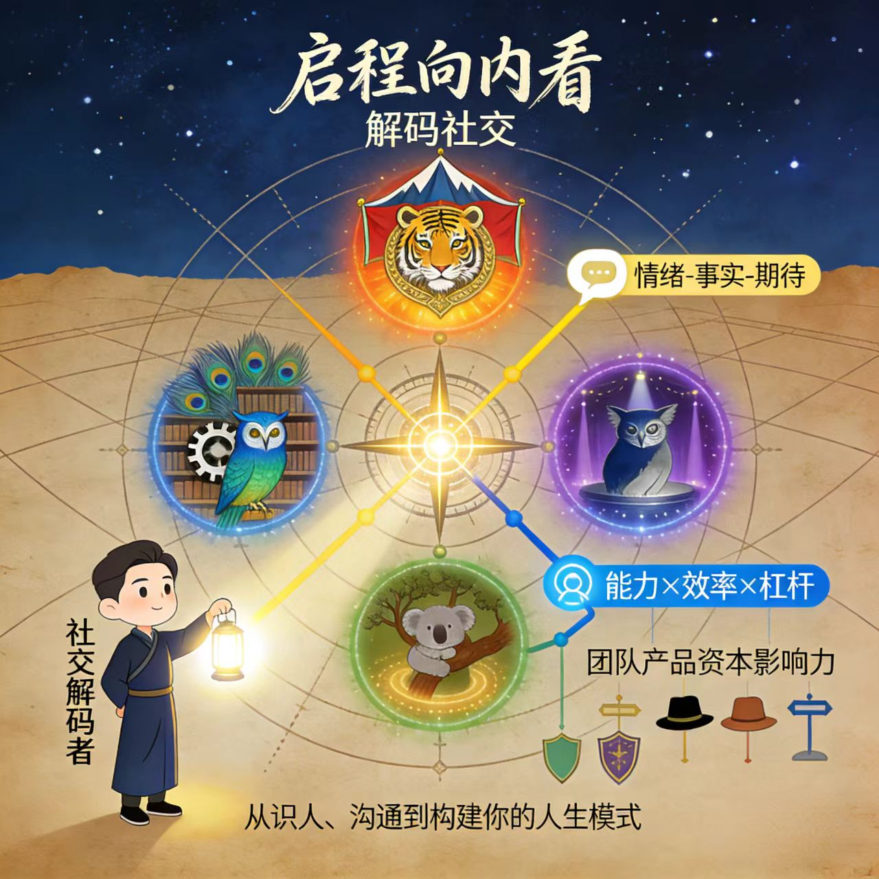 《启程向内看》- 解码社交：从识人、沟通到构建你的人生模式 episode artwork